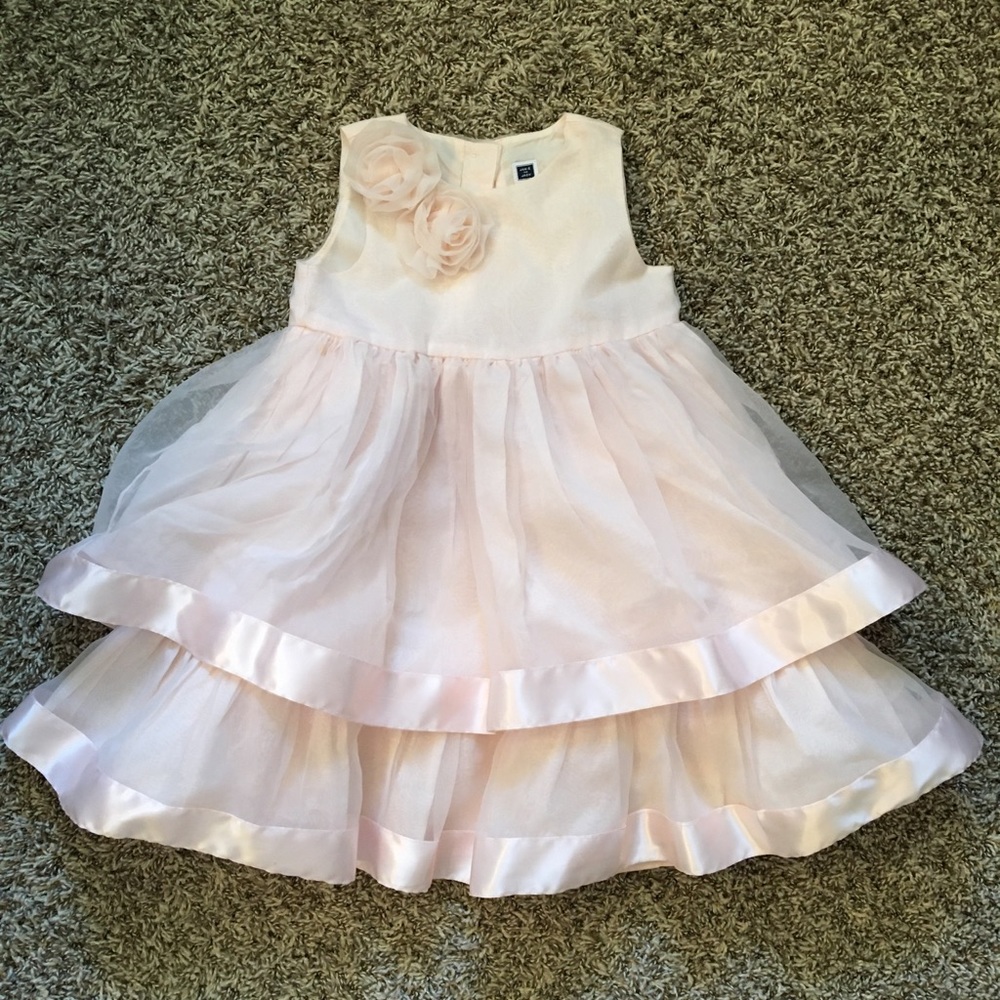 Janie & Jack Tiered Ruffle Dress